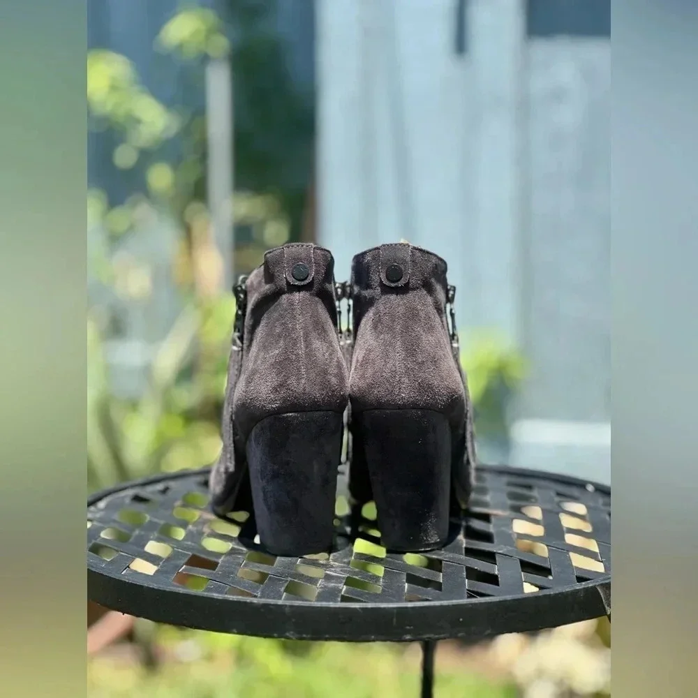 Rag & Bone — Suede Ankle Booties - Picture 2 of 7